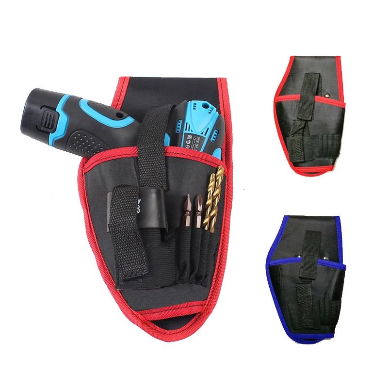 

Tool Bag Drill Holster Pouch Bag Electricians Tool Waist Bags Screwdriver Holder Tools Packaging Drill Holder