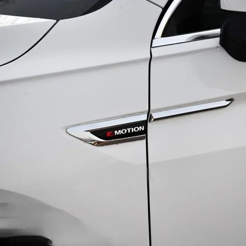 Автомобильные наклейки с боковым крылом эмблема значок украшение наклейка для