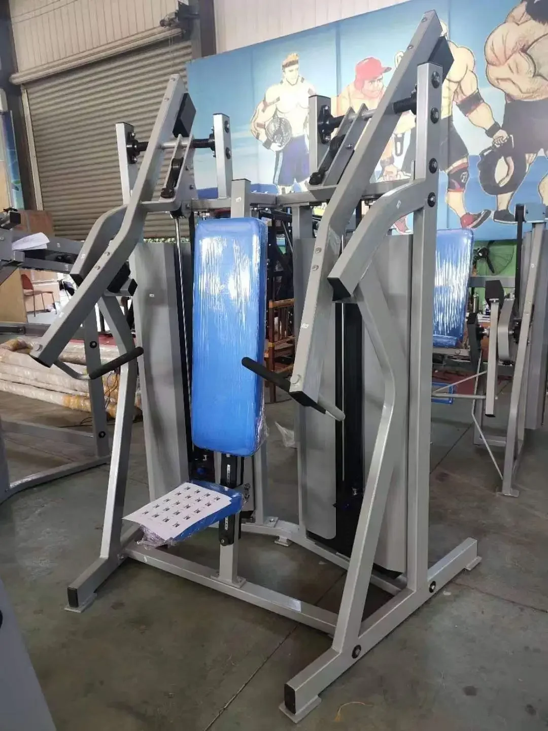 Машина для выбора нагрузки штифта тренажер фитнеса с поясницей на коленях и