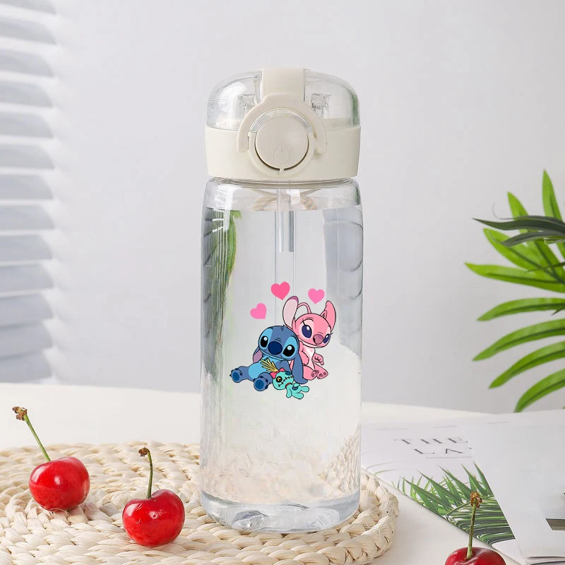 

Новая портативная пластиковая соломинка для питья в стиле аниме Disney, милая детская студенческая чашка, детская ручная чашка для мальчиков и девочек, подарок