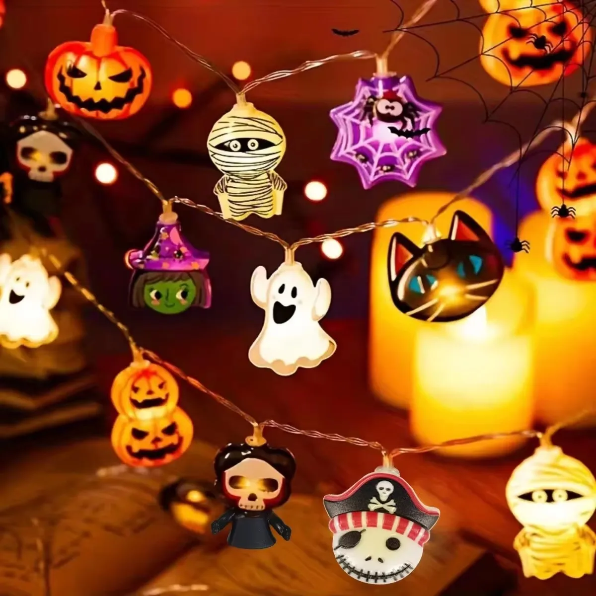

Светодиодные гирлянды Halloween 10/20 шт.