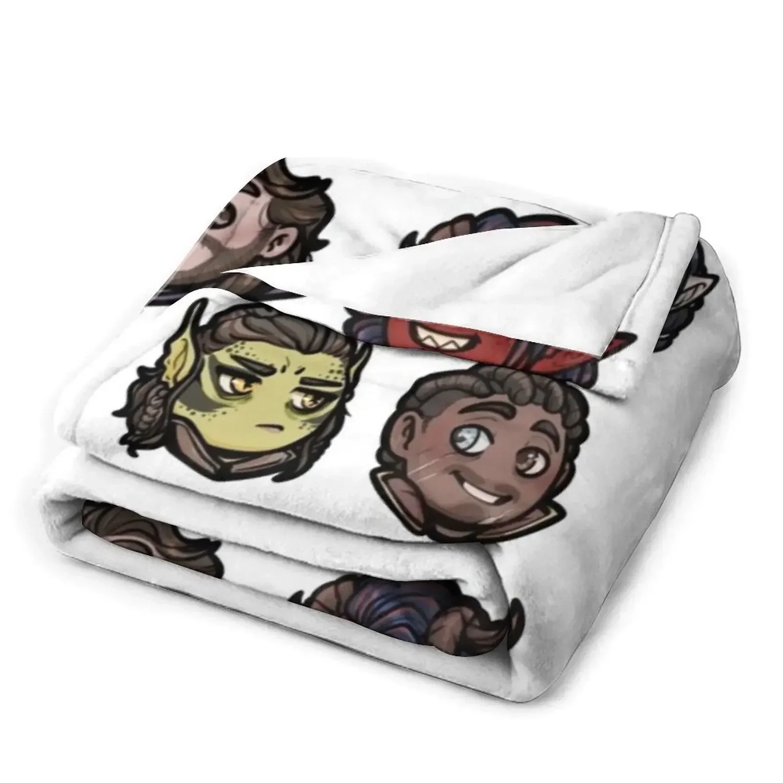 Balders Gate 3 - Origin Персонажи Пледы Теплые летние постельные принадлежности