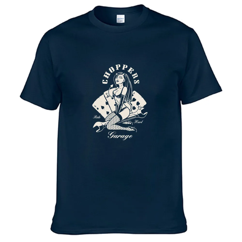 Футболка унисекс хлопковая с коротким рукавом для мотоциклов мотоциклистов