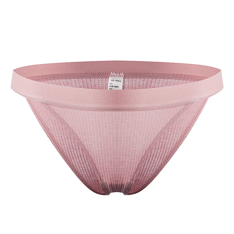 

Women's Panties Sexy Lingerie for Women Striped Women's Underwear Cotton Bikins Panties Soild Underpants