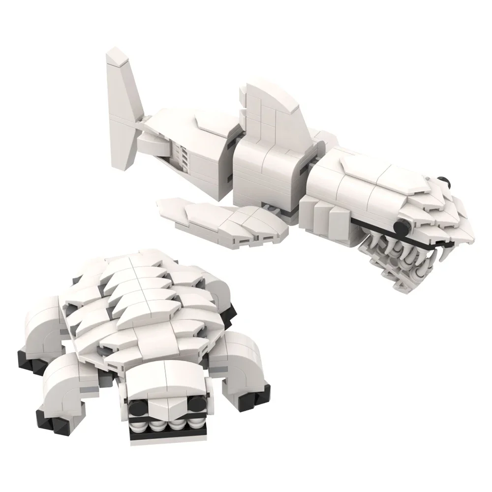 Конструктор MOC Zoonomalys фигурки героев классической ужасной игры змея Акула паук