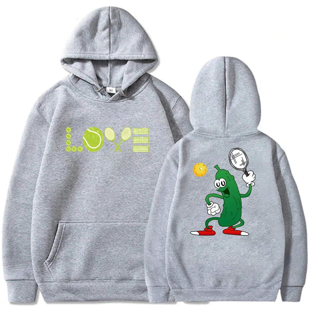 

Кавайные Мультяшные толстовки Pickleball для девочек-подростков, осенне-зимний свитшот с длинным рукавом, одежда для мальчиков, толстовки, детск...
