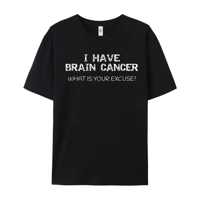 Special Mans T Shirt Funny Brain Cancer Sucks T-ShirtGift Cool Tops &amp Tees Christmas Cotton Fabric O-Neck T-Shirt Short Sleeve