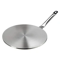 stainless steel gas and electric stovetop heat diffuser ring plate available in 7 6 or 9 25 inch sizes