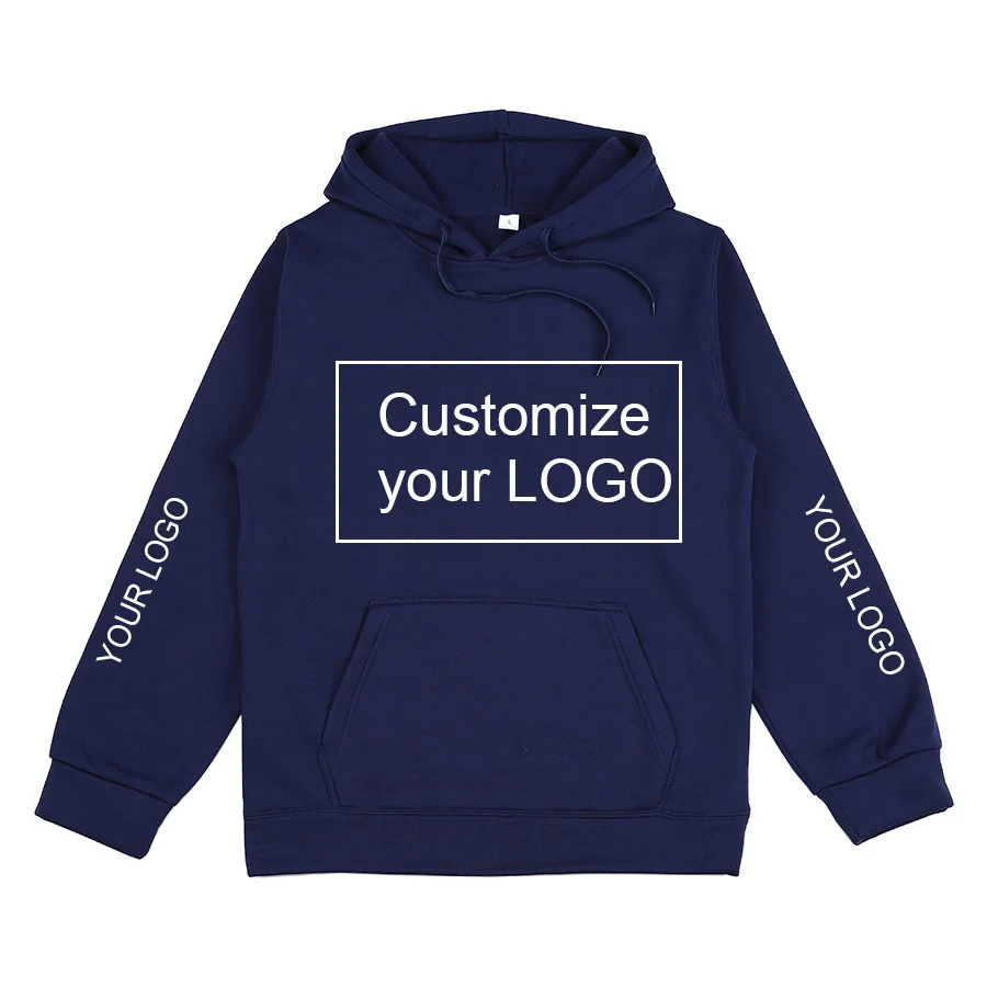 

Your Own Design Brand Logo/Picture Personalized Custom Men Women Text DIY Hoodies Sweatshirt Casual Hoody Clothing Fashion New