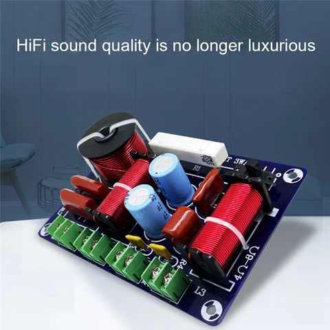 Домашний кинотеатр для аудиофилов с 3-полосным частотным делителем Hi-Fi Crossover