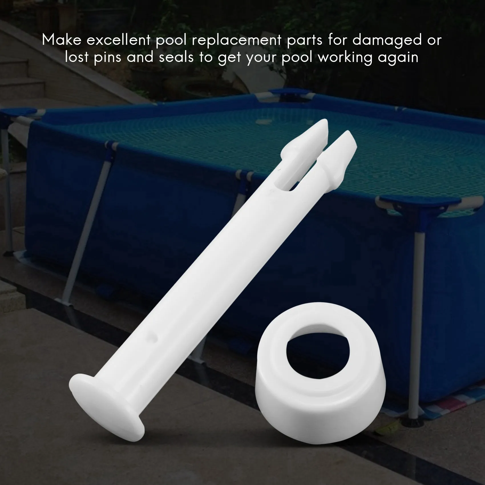 24 шт. пружинные штифты из АБС-пластика для бассейна 6 см/28270 дюйма