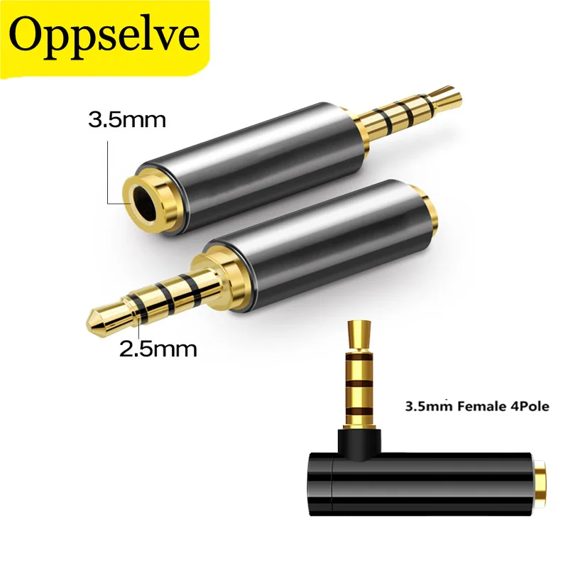 

Jack 3.5 mm to 2.5 mm Audio Adapter for Xiaomi Mi Box 2.5mm Male to 3.5mm Female Plug Gold-plated Connector for Aux Speaker Mic