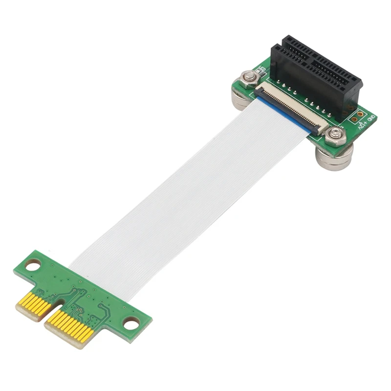 

PCI-E 36Pin 1X Extension Cable with 3.3V Power LED and Magnetic Foot Pad