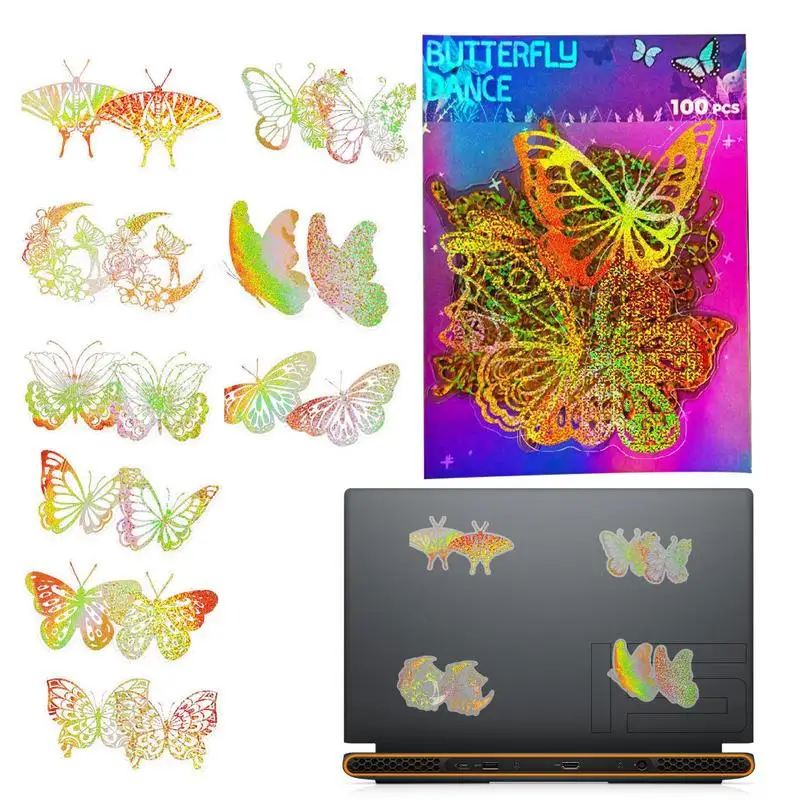 

Gold Foil Stickers Transparent Shiny Sticker Pet Self-Adhesive Sticker Set For Art Journaling Scrapbooking Planners Phone Case