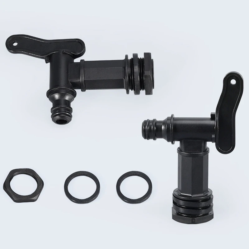 

New 1PC Plastic Bucket Water Tank Joint Ton Bucket Water Outlet Joint Ton Bucket Accessories Plastic Faucet Water Tank Joint