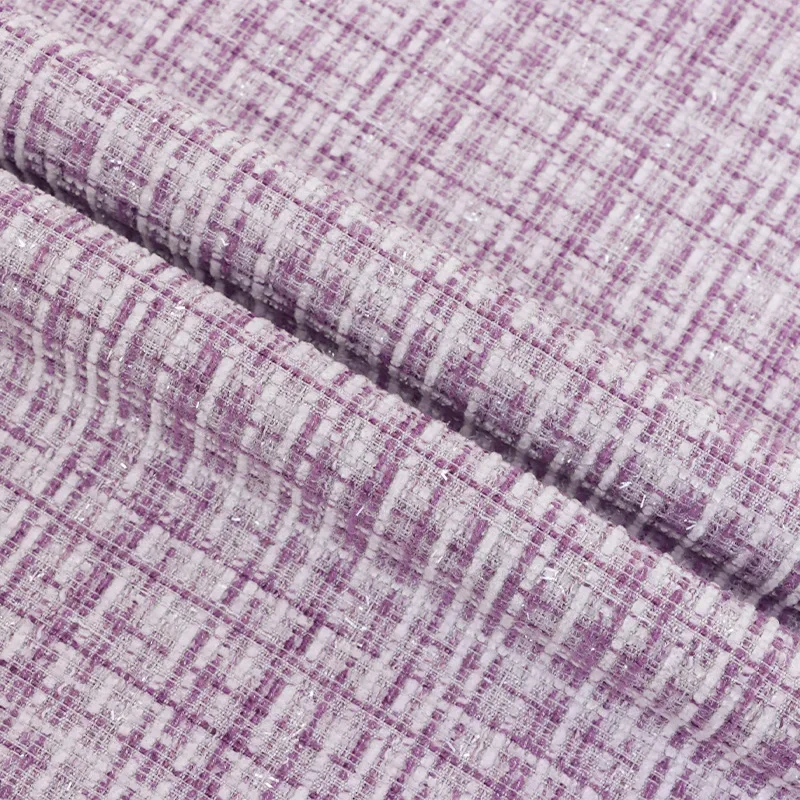 Куртки в корейском стиле твидовая ткань женские по метрам для платьев сумок