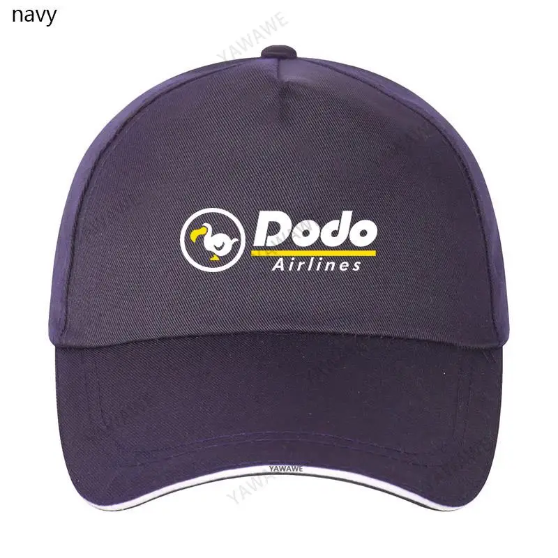 

Black Casual Boys Printed Fish caps dodo airlines Fashion yawawe print Unisex Snapback hats