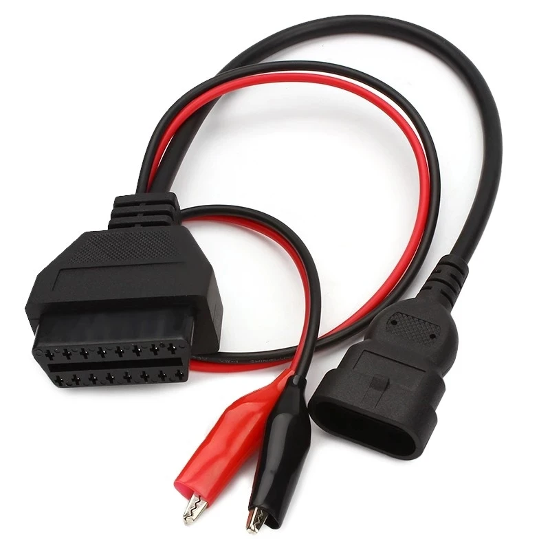 Автомобильный Кабель для Fi * at 3 Pin к 16 OBDII OBD2 разъем адаптер автомобильный кабель obd
