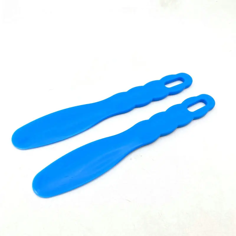 

2pcs Dental Alginate Assorted Lab Plastic Mixing knife Cement Powder Mold Mixing Spatula For Impression Material tool