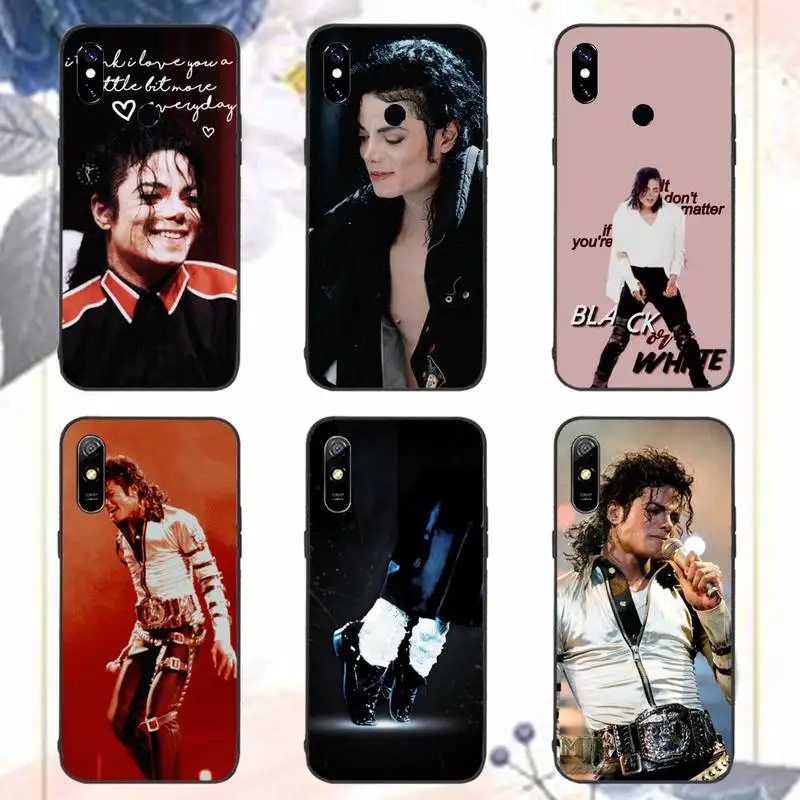 

Michael Jackson singer dancer Phone Case For Xiaomi Redmi note 7 8 9 11 i t s 10 A poco f3 x3 pro lite funda shell coque cover