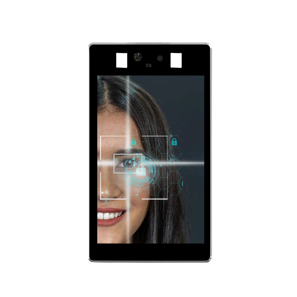 

7 Inch No Contact Dynamic Face Recognition Intelligent Attendance Machine Supports 50000 Face Database