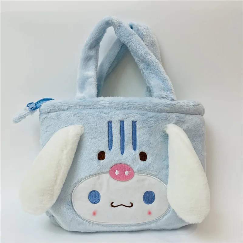 

Kawaii Sanrio, Hello Kitty Cinnamoroll Kuromi мой Мелодия помпон пурин аниме мультфильм милая плюшевая сумка через плечо сумка-мессенджер