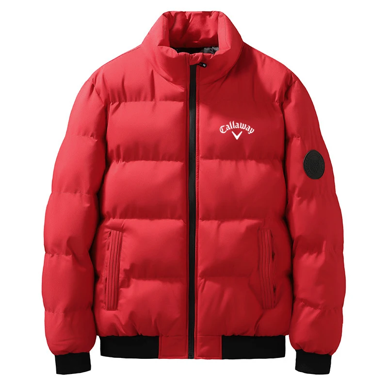 

Парка для гольфа для мужчин и женщин, утепленная куртка, свободного покроя, Осень-зима