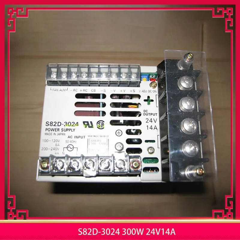 

S82D-3024 300W 24V14A для OMRON Импульсный источник питания высокого качества, полностью протестирован, быстрая доставка