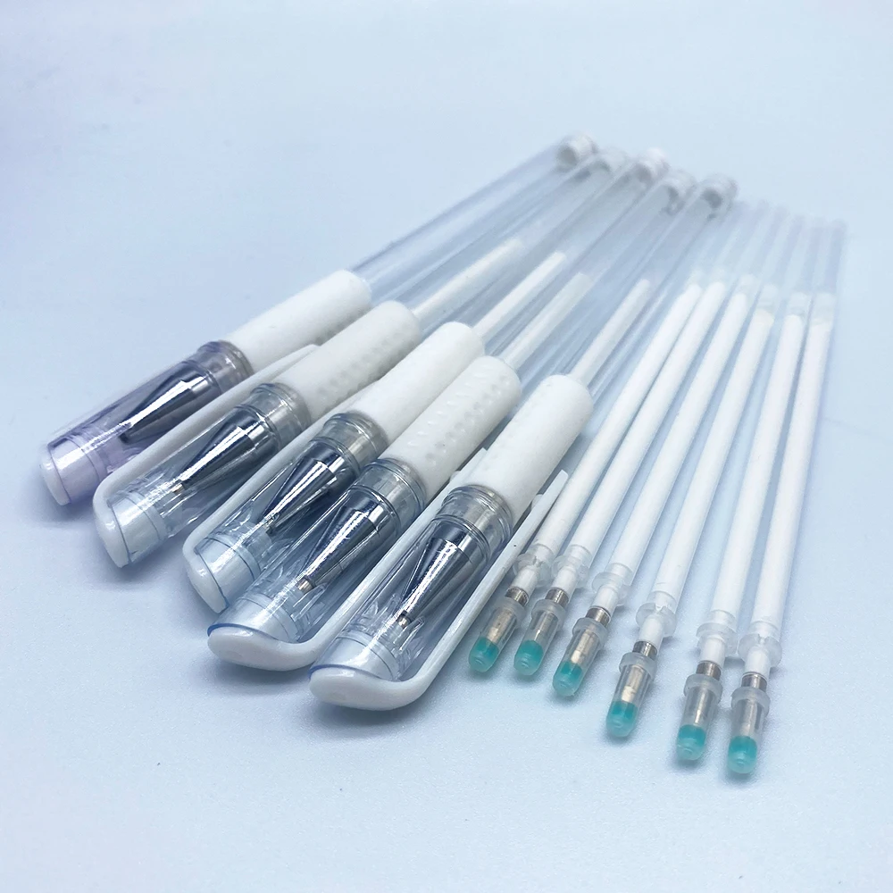 

10 шт., белые тату-маркеры для бровей