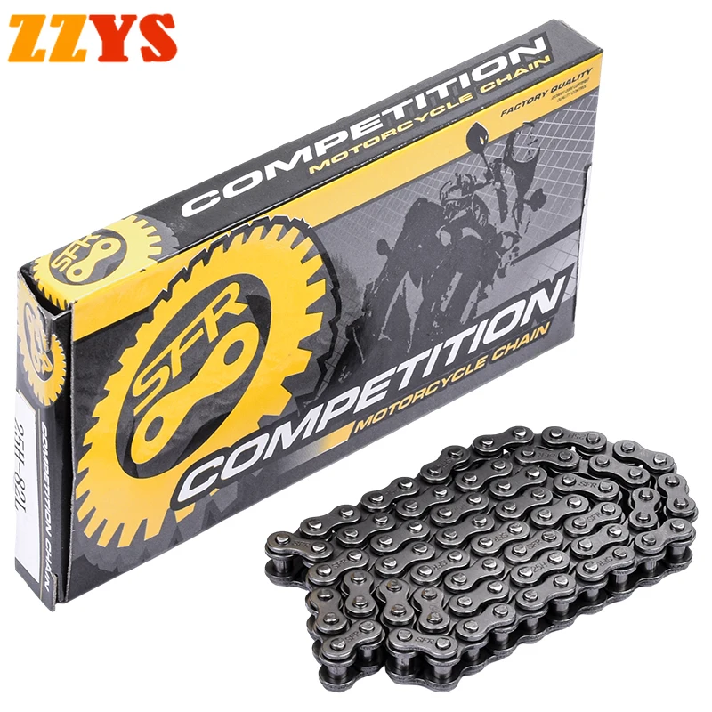 25H 82L цепь для мотоцикла с запасным мастером из нержавеющей стали для YAMAHA YFM50 XGY RAPTOR YFM50X YFM50S YFM50R YFM 50 04-08