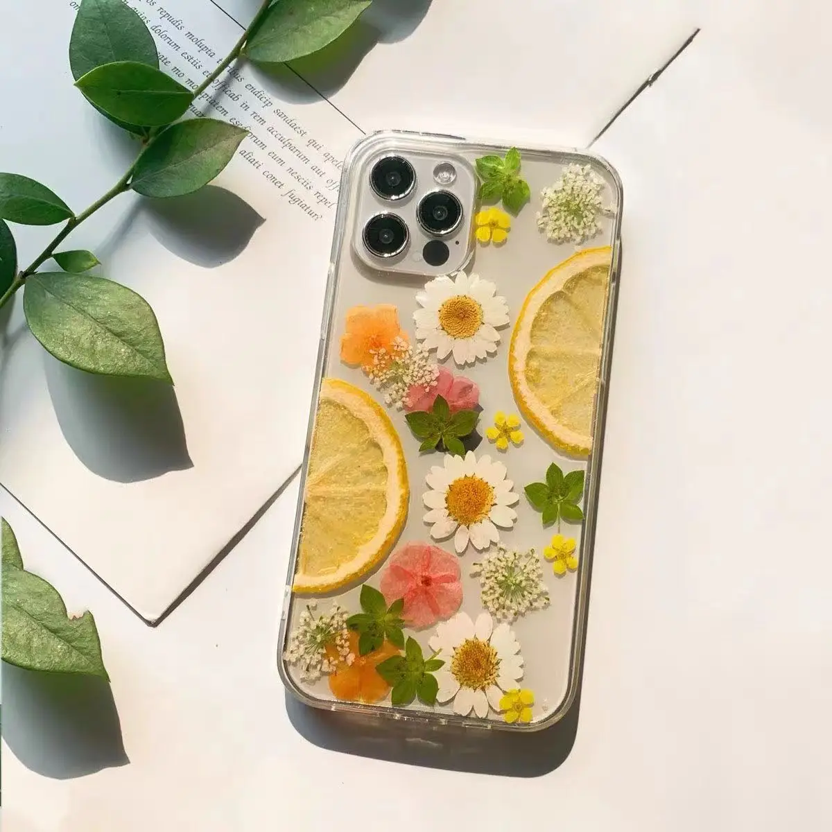 

Lemon Flowers Case For iPhone 13 Case Silicon For iPhone 11 12 13 Pro Max XR 7 8 11 Pro X XS Max Plus Mini Phone Cover