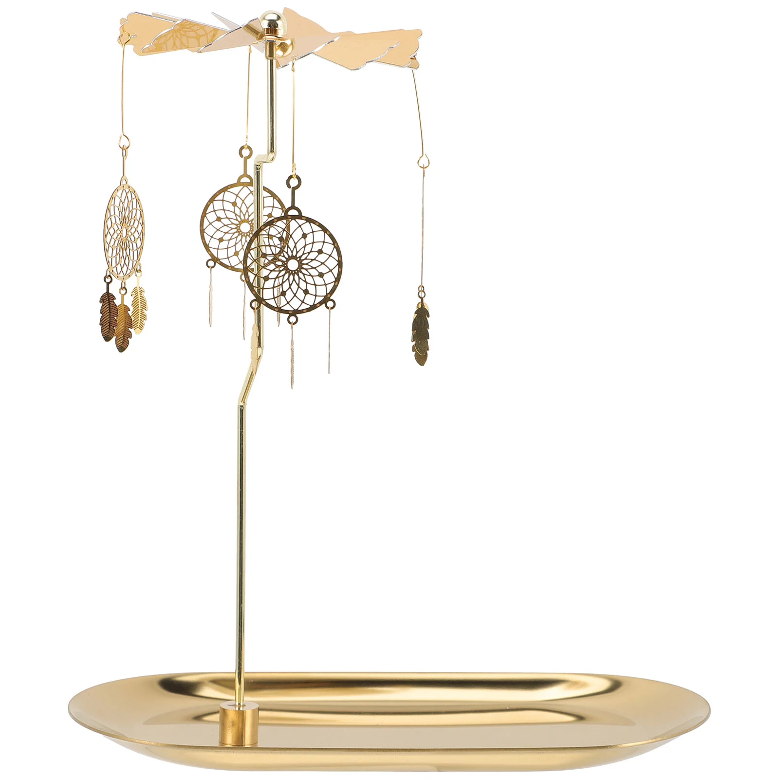 

Wedding Decor Catchall Tray Dining Table Turntable Rotary Tea Light Carousel Makeup Pallets Tealight Holder Turkey