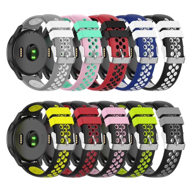 

Silicone Wrist Strap For Garmin Vivoactive4S 4 22mm Smart Watch Band For Vivoactive 4 4S Replacement Wristband smart Accessories