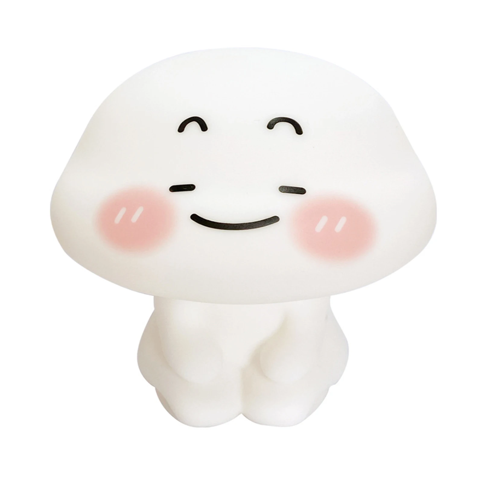 

Прикроватная лампа с сенсорным управлением, милый светодиодный светильник из мягкого силикона, с таймером, Регулируемая яркость, для спальни, детской комнаты, Уход за глазами