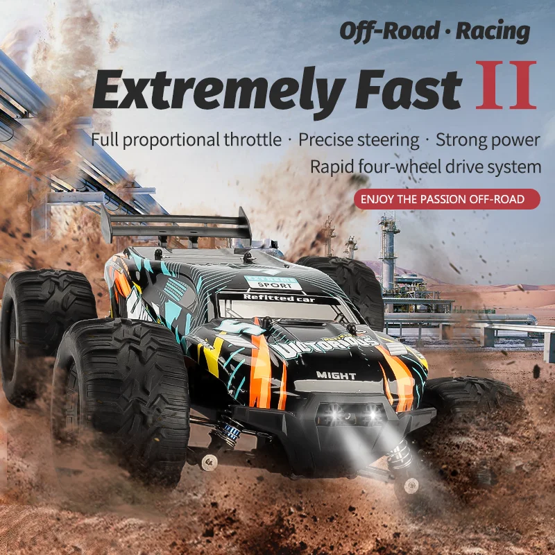 Радиоуправляемый автомобиль 30 км/ч, высокоскоростной автомобиль с радиоуправлением, машина с дистанционным управлением 1:16, автомобиль, игрушки для детей, подарки, Радиоуправляемый Дрифт, багги-машинка