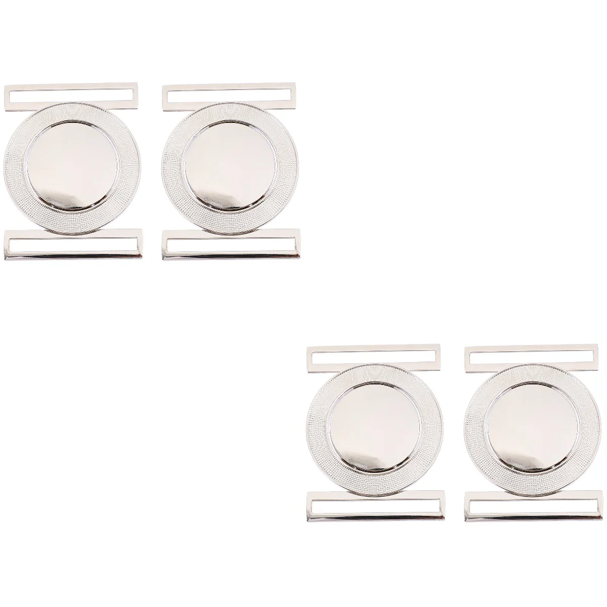 

4 пары пряжек для ремня из цинкового сплава