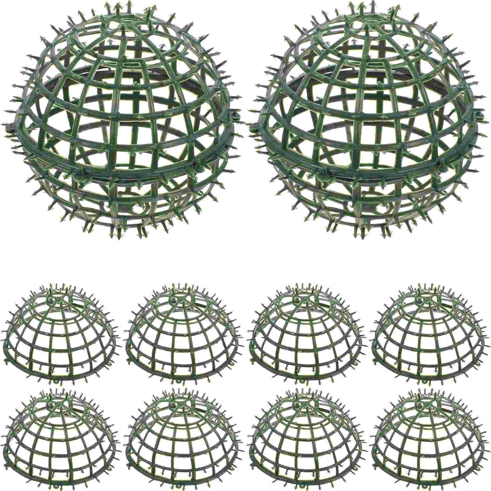 6 шт. цветочная композиция искусственное растение топиарный шар опорная рамка