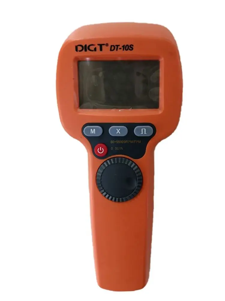 

Handhold LED Stroboscope DIGT DT-10S 7.4V 2200mAh 60-99999 Strobes/min 1500LUX Rotational Speed Measurement Flash Velocimeter