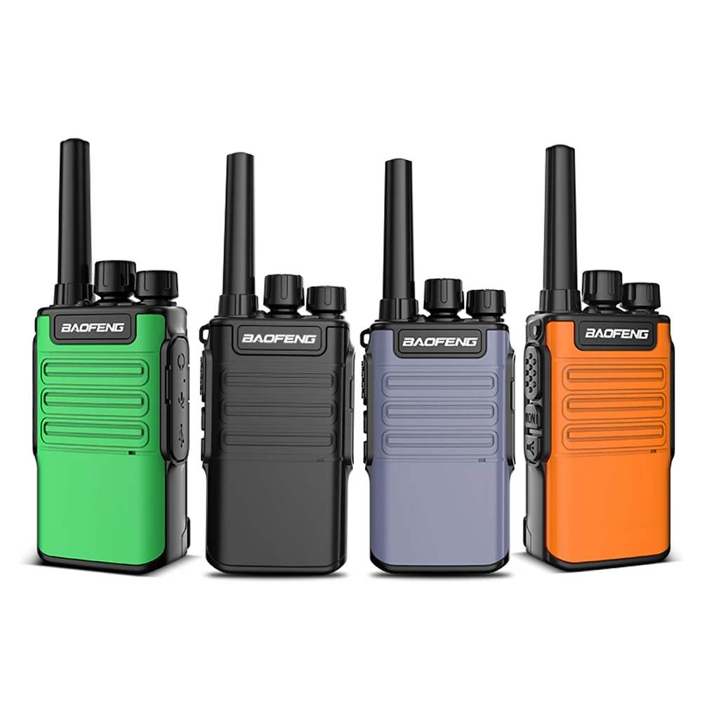 

2023 New Baofeng Mini BF-V8 BFV8 Two Way Ham CB Radio Handheld Gray Green Orange Intercom UHF HF Transceiver Walkie Talkie 10 KM