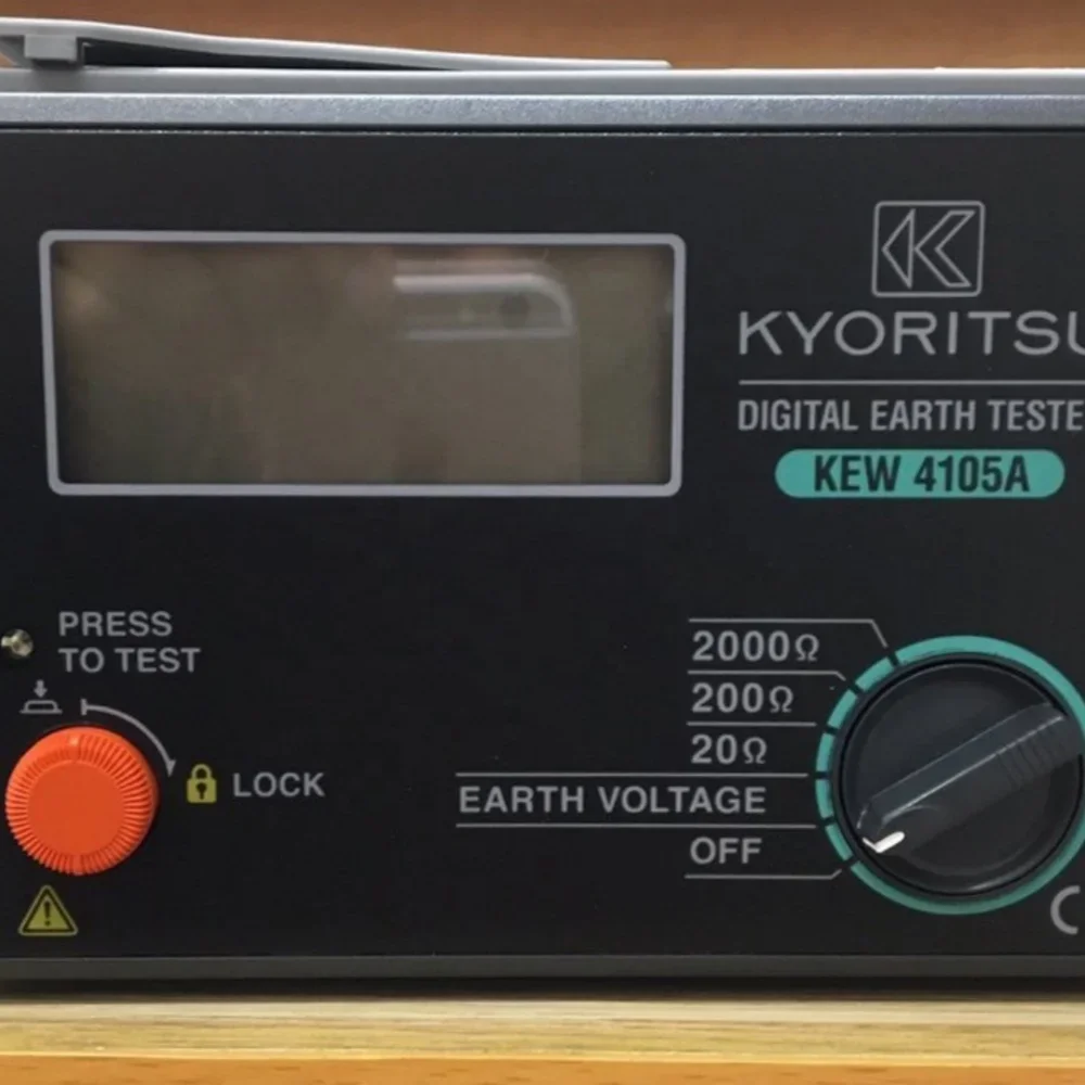 Совершенно новый цифровой тестер заземления Kyoritsu 4105A-H для напряжения