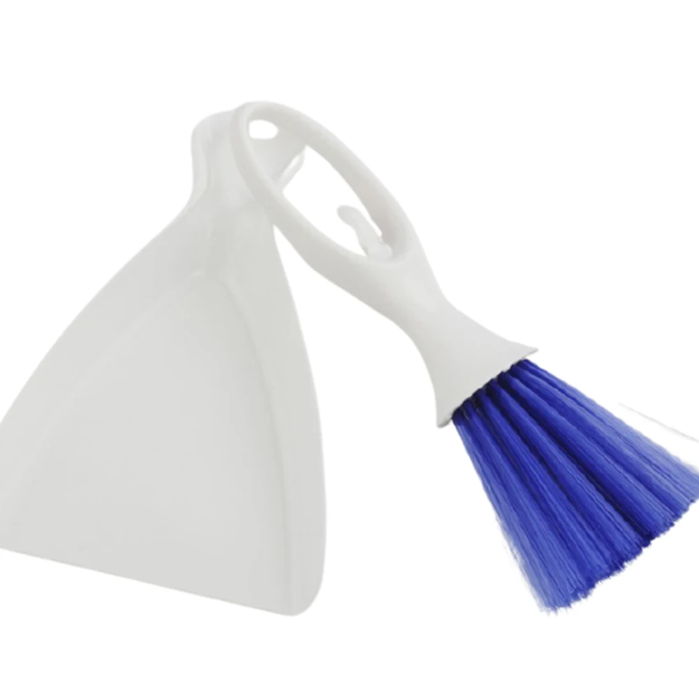 

1 X Mini Handheld Car Air Vent Small Broom Cleaning Brush + Broom Tray Set Car Cleaning Tool Kits Car Accessories