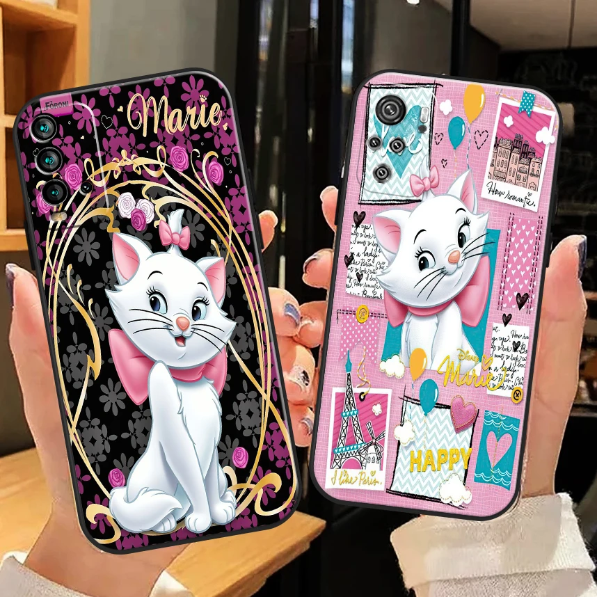 

The Aristocats Cute Marie Cat Phone Case For Xiaomi Redmi Note 10 10S 10T 9 9S 9T 5G 8 8T Pro Case For Redmi 10 9 9T 9A 9C 8 8A