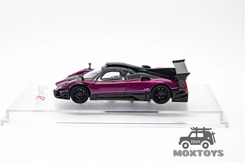 CM МОДЕЛЬ 1:64 Pagani Zonda Revolucion Фиолетовая литая под давлением модель автомобиля