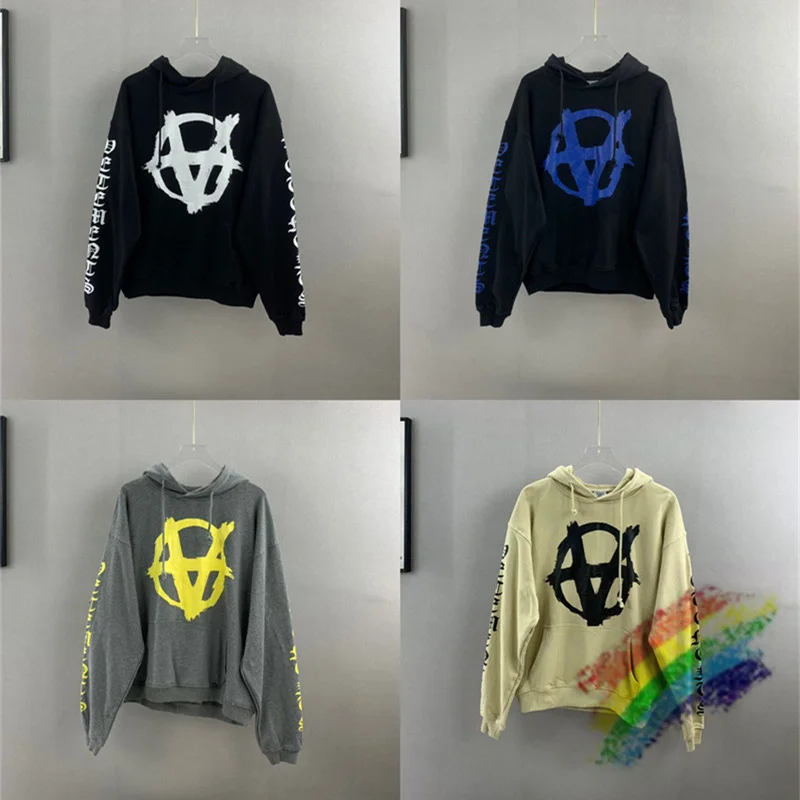 

Anarchy VETEMENTS Hoodie Men Women 1:1 Top Quality Oversized Vetements Hooded Sweatshirts VET Pullover