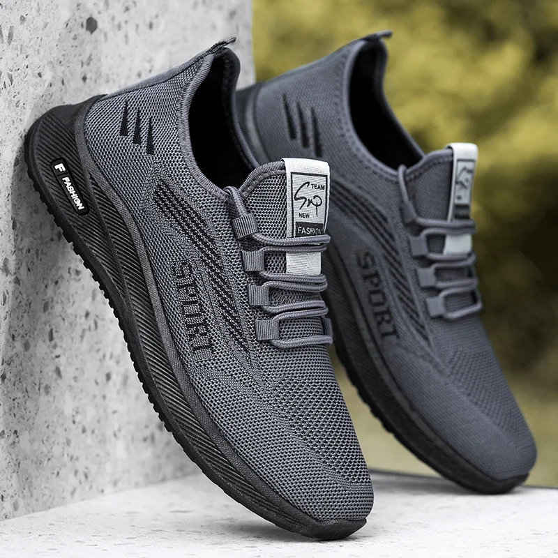 

2023 New Men Sneakers Summer Lightweight Male Tennis Shoes Men's Sneakers Soft Mesh Casual Shoes Outdoor Anti-Slip Walking Shoes