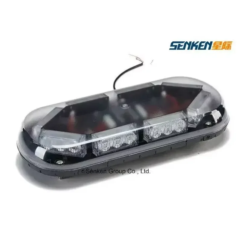 Фото Светодиодный мини-фонарь Senken Ultra Bright 3 Вт с магнитным креплением, 10-30 В, высокая яркость, вращающийся сигнальный стробоскоп-балка №5