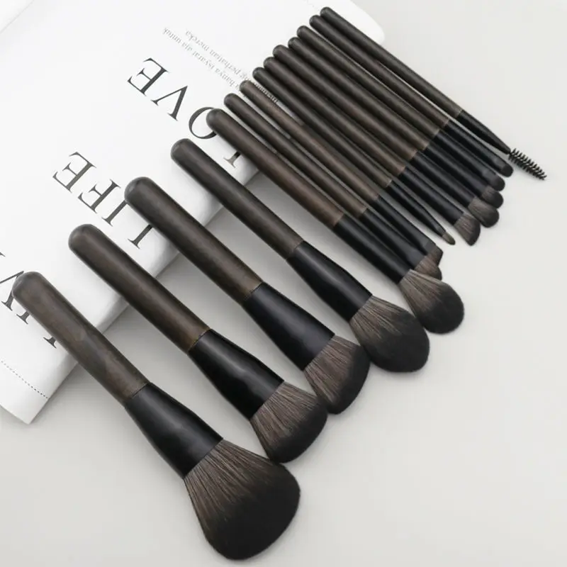

14pcs Makeup Brush Set Loose Powder Blush Eyeshadow Faint Blush Repair Highlight Foundation Detail Brush Makeup Brush Set