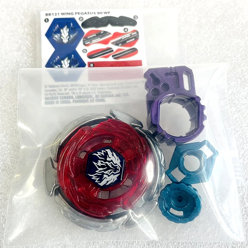 4D Toupie Bayblads BB121 MFB крыло Pegasus 90WF Beys металлическая борьба без коробки