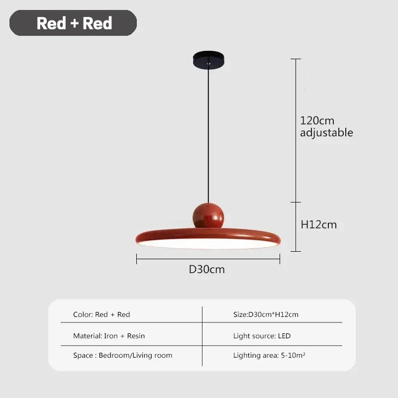 

Claeted подвесной светильник "летающая тарелка" трицветный