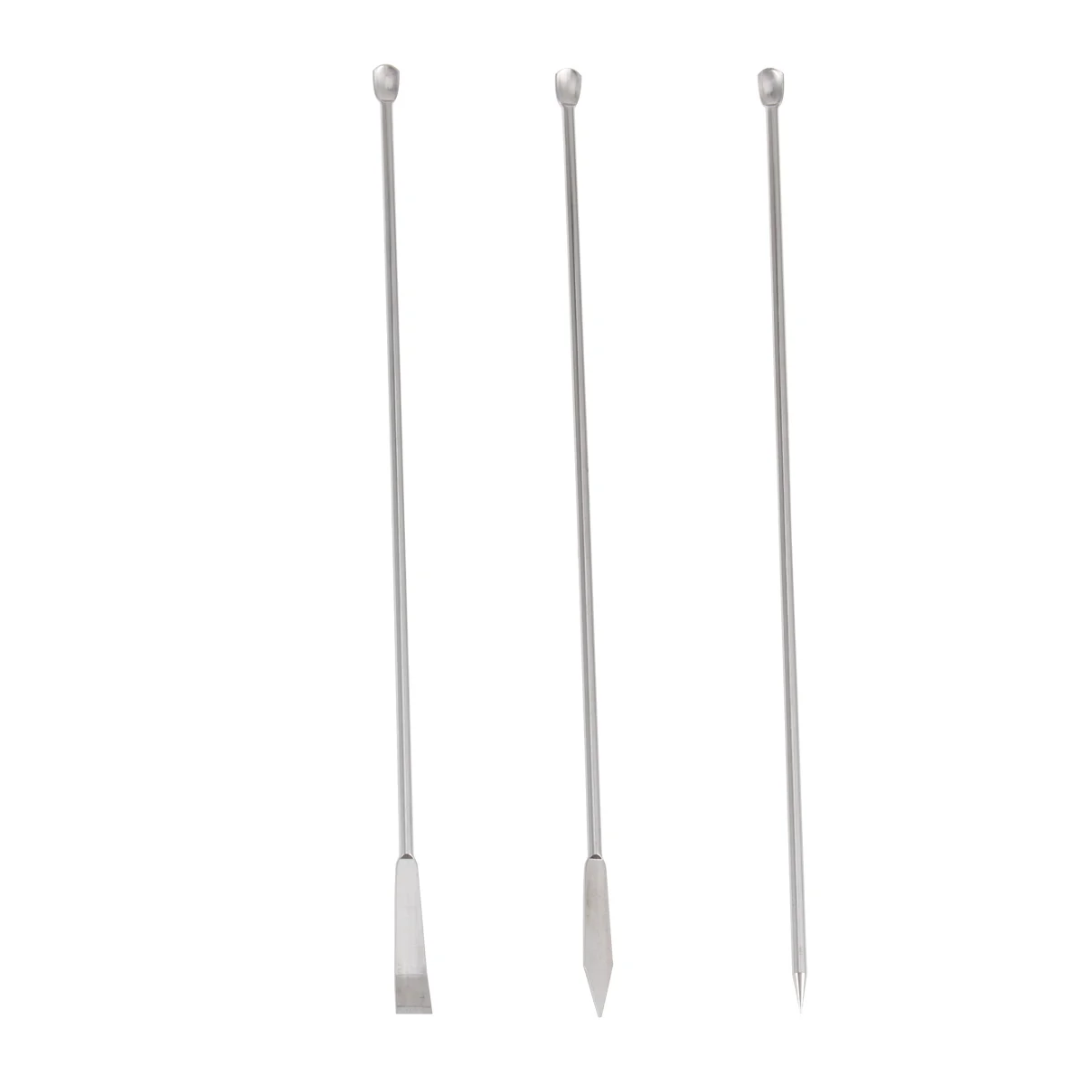 

3pcs Stainless Steel Laboratory Sampling Spoons Micro Spoon Stainless Steel Micro Spoons Stainless Steel